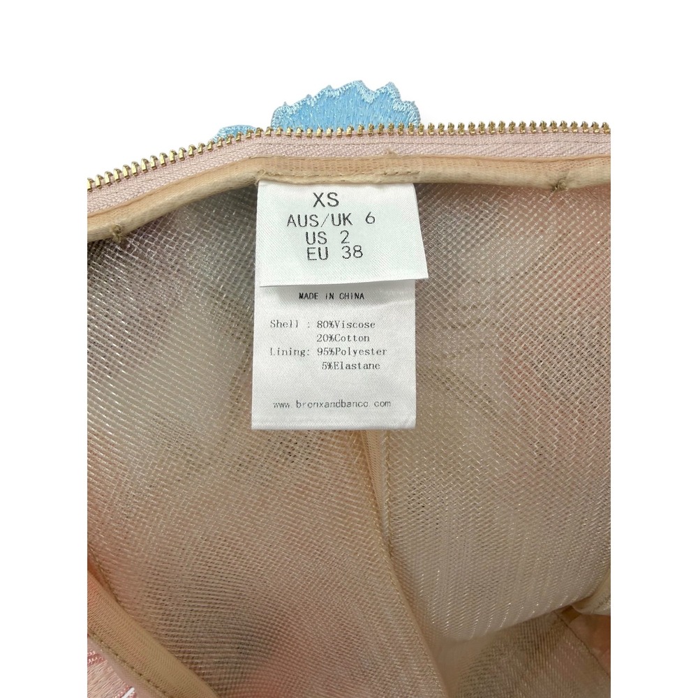 NWT Bronx and Banco Bouquet Maraya Mini Dress $750 - Size 2 / XS - Picture 15 of 16